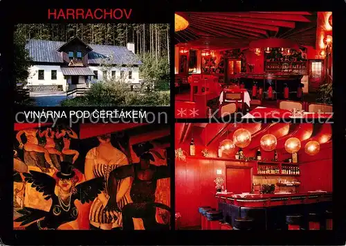AK / Ansichtskarte Harrachov_Harrachsdorf_CZ Vinarna pod Certakem Restaurant Bar 