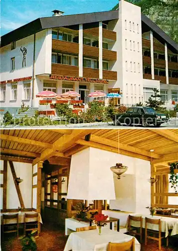 AK / Ansichtskarte Muotathal_SZ Tell Hotel Restaurant 
