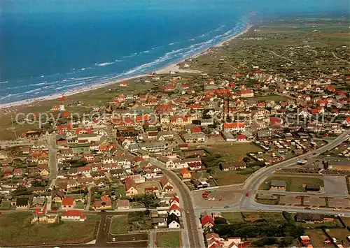 AK / Ansichtskarte Loekken_Lokken_DK Fliegeraufnahme 
