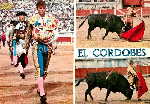 AK / Ansichtskarte  Stierkampf_Corrida_de_Toros_Bullfight El Cordobes Toros 