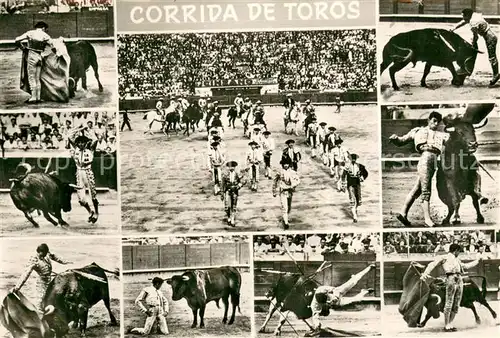 AK / Ansichtskarte  Stierkampf_Corrida_de_Toros_Bullfight Barcelona Corrida de Toros  