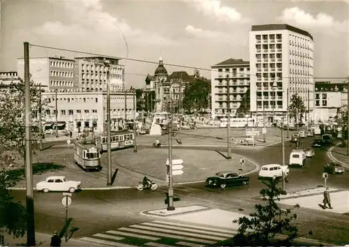 AK / Ansichtskarte 73837160 Strassenbahn Hannover Aegidientorplatz 