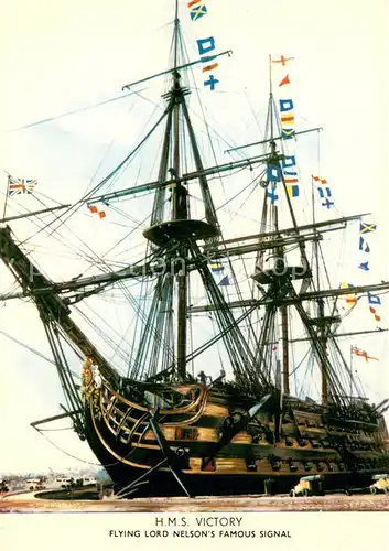 AK / Ansichtskarte  Segelschiffe HMS Victory  