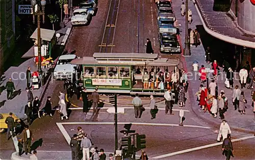 AK / Ansichtskarte 73837182 Strassenbahn Dreh Scheile Cable car Turntable 