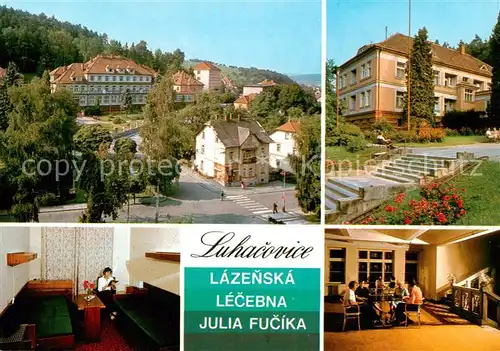 AK / Ansichtskarte  Luhacovice_CZ Lazenska lecebna Julia Fucika 