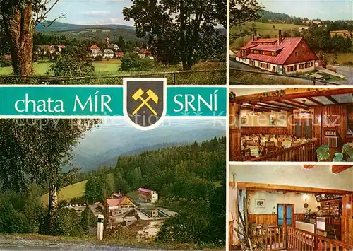 AK / Ansichtskarte  Srni_na_Sumave_Rehberg_CZ Chata MIR Teilansichten 