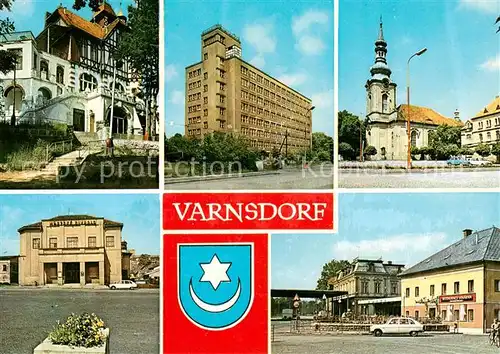 AK / Ansichtskarte  Varnsdorf_Warnsdorf_CZ Restaurace Hradek elite n p vadlo Hranici piechod do NDR 