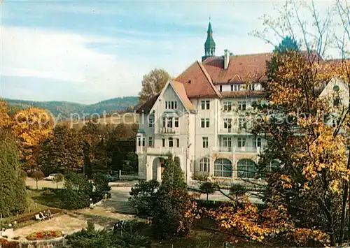 AK / Ansichtskarte  Kudowa-Zdroj_Bad_Kudowa_Niederschlesien Sanatorium Polonia 