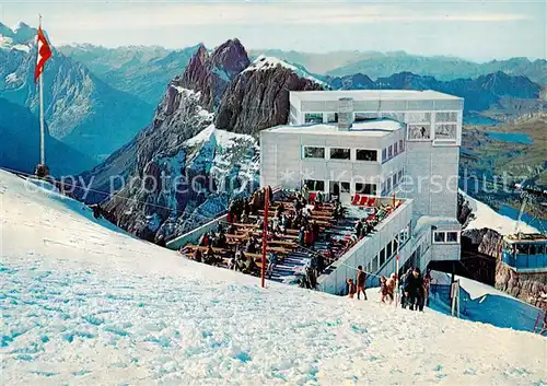 AK / Ansichtskarte  Engelberg__OW Hotel Truebsee Station Kleintitlis 