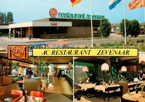 AK / Ansichtskarte  Zevenaar AC Restaurant Zevenaar Gastraeume Zevenaar