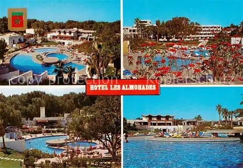 AK / Ansichtskarte 73837307 Agadir_Maroc Hotel Les Almohades Pool Landschaften 