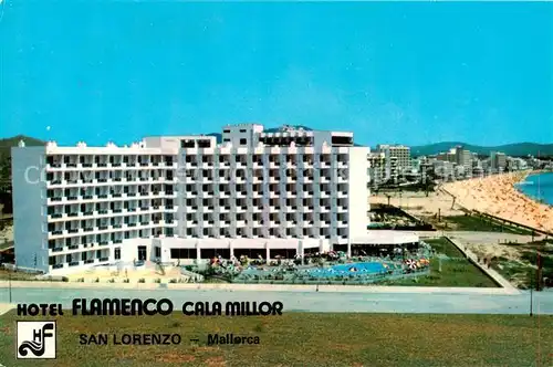 AK / Ansichtskarte 73837330 San_Lorenzo_Mallorca_ES Hotel Flamenco 