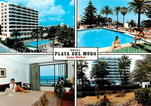 AK / Ansichtskarte 73837331 Cala_Millor_Mallorca Hotel Playa del Moro Schwimmbad Zimmer Park Cala_Millor_Mallorca