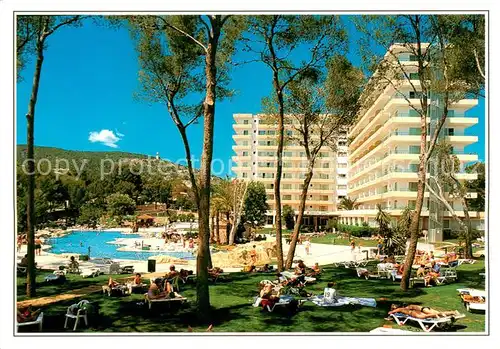 AK / Ansichtskarte  Palma_de_Mallorca_ES Hotel Belvedere 