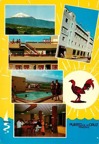 AK / Ansichtskarte 73837347 Puerto-de-la-Cruz_Tenerife_ES Hotel R Mate Teilansichten 