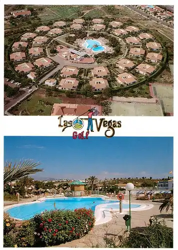 AK / Ansichtskarte 73837353 Maspalomas_Gran_Canaria_ES Bungalows Las Vegas Golf Fliegeraufnahme Pool 