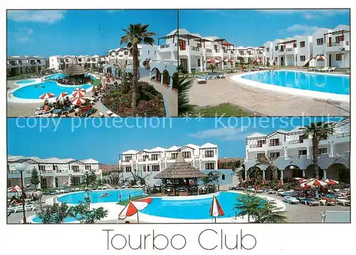 AK / Ansichtskarte 73837358 Gran_Canaria_ES Bungalows Tourbo Club Pool Landschaft 