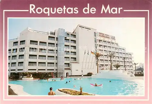 AK / Ansichtskarte 73837362 Roquetas_de_Mar_ES Hotel Playalinda 