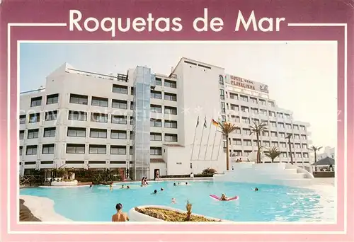 AK / Ansichtskarte  Roquetas_de_Mar_ES Hotel Playalinda 