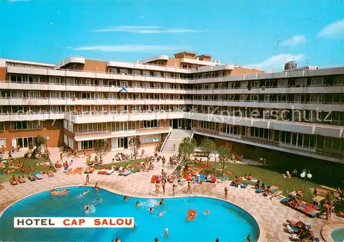 AK / Ansichtskarte 73837365 Salou_Tarragona_Costa_Dorada_ES Hotel Ca Salou Pool 