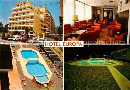 AK / Ansichtskarte  Barcelona_Cataluna Hotel Europa Pools Halle Barcelona Cataluna