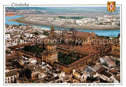 AK / Ansichtskarte 73837378 Cordoba_Andalucia_ES Patrimonio de la Humanidad Fliegeraufnahme 