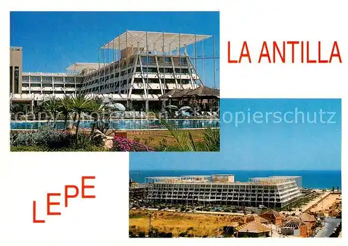 AK / Ansichtskarte  La_Antilla_Lepe_Huelva_ES Urbanizacion Fliegeraufnahme 