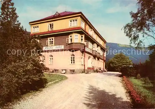 AK / Ansichtskarte  Spindleruv_Mlyn_Spindelmuehle_Riesengebirge_CZ Alpsky hotel v udoli Svateho Petra 