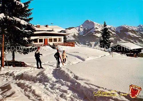 AK / Ansichtskarte  Going_Ellmau_Wilden_Kaiser_Tirol Blattls Berggasthof mit Kitzbueheler Horn 