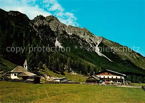 AK / Ansichtskarte  Fulpmes_Tirol_AT Alpengasthof Schlickeralm mit Marchreisenspitze 