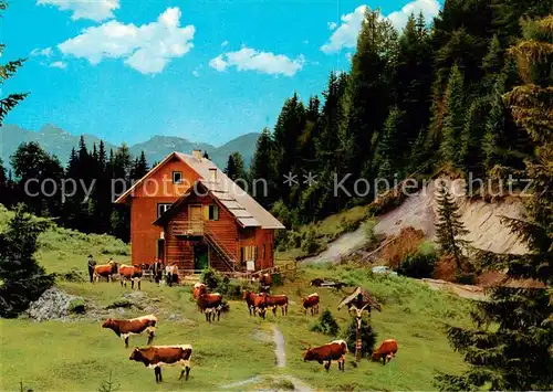 AK / Ansichtskarte  Weissensee_Kaernten_AT Naggleralm 