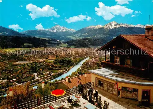 AK / Ansichtskarte 73837442 Innsbruck_Tirol_AT Blick von der Hungerburg auf Serles und Nockspitze 
