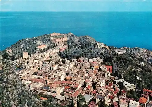 AK / Ansichtskarte 73837448 Taormina_Sicilia_IT Fliegeraufnahme 