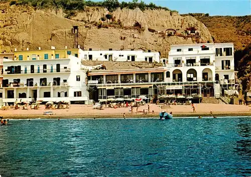 AK / Ansichtskarte  Barano_Isola_d_Ischia_IT Pensione Ristorante Bar Angelino Cavascura Spiaggia dei Maronti 