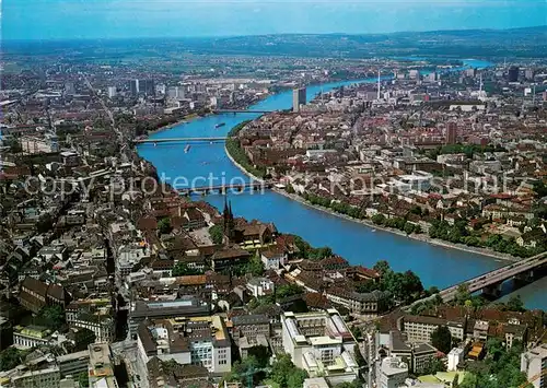 AK / Ansichtskarte  Weil_am_Rhein Fliegeraufnahme Weil_am_Rhein