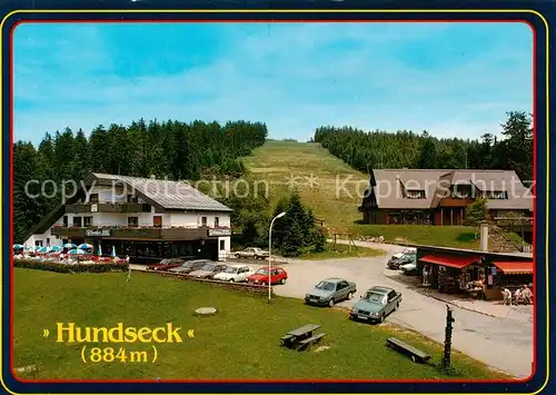 AK / Ansichtskarte 73837487 Hundseck_Buehl Hotel Panorama 