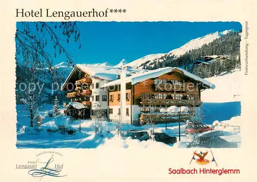 AK / Ansichtskarte 73837516 Saalbach-Hinterglemm_AT Hotel Lengauerhof 