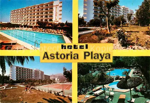 AK / Ansichtskarte 73837533 Puerto_de_Alcudia_Mallorca_ES Hotel Astoria Playa Schwimmbad Tennisplatz Park 