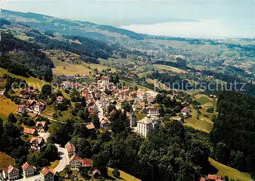 AK / Ansichtskarte  Walzenhausen_AR Fliegeraufnahme mit Bodensee Walzenhausen AR