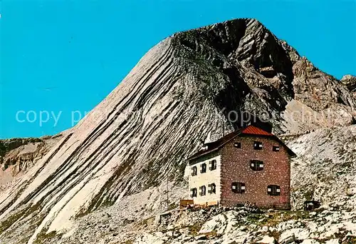 AK / Ansichtskarte  Croda_di_Tamores Rifugio Biella Dolomiti Fliegeraufnahme Croda_di_Tamores