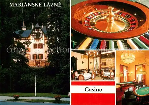 AK / Ansichtskarte 73837541 Marianske_Lazne Casino Roulette Piano Bar Marianske_Lazne