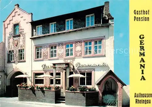 AK / Ansichtskarte 73837543 Aulhausen Gasthof Pension Germania Aulhausen