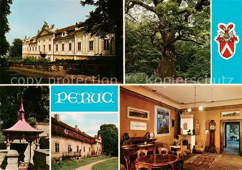 AK / Ansichtskarte  Peruc_CZ Zamek Dub Oldrich Bozencina studanka Interier E Filly 
