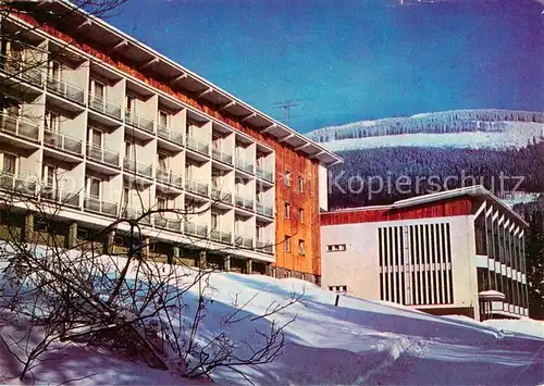 AK / Ansichtskarte 73837584 Spindleruv_Mlyn_Spindelmuehle_Riesengebirge_CZ Interhotel Montana 