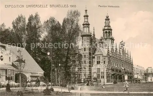 AK / Ansichtskarte Exposition_Universelle_Bruxelles_1910 Pavillon Hollandais 