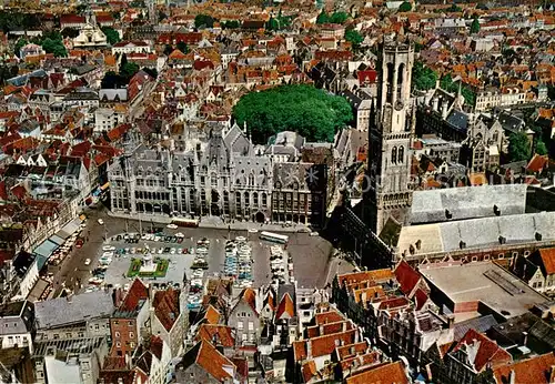 AK / Ansichtskarte Bruegge_West Vlaanderen Fliegeraufnahme Bruegge_West Vlaanderen