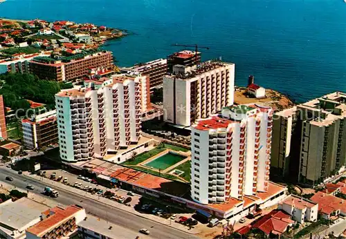 AK / Ansichtskarte Benalmadena_Costa_del_Sol_ES Apartamentos Diana Fliegeraufnahme 