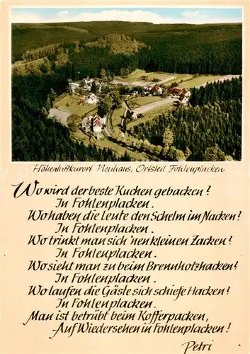 AK / Ansichtskarte Fohlenplacken Fliegeraufnahme Fohlenplacken