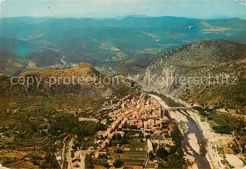 AK / Ansichtskarte Anduze_30_Gard Vue generale aerienne 