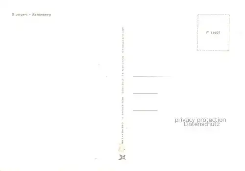 AK / Ansichtskarte Stuttgart Schoenberg Fliegeraufnahme Stuttgart